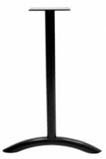 Bar Height - Arched Single Column T-Leg Table Leg | Legs&Bases