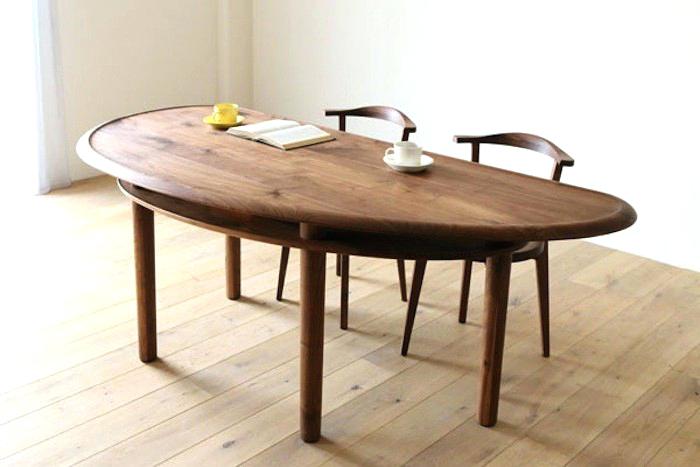 8 Shapes Of Dining Tables, Half Round Dining Table Against Wall