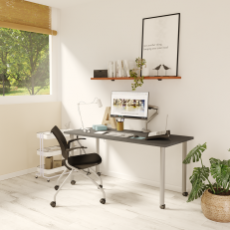 30” x 60” Home Office Computer Desk and Chair | Legs&Bases