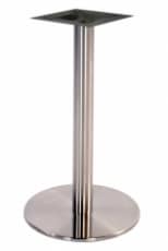 Bar Height - Stainless Steel Round Table Base