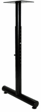 Adjustable Height - Single Column T-Leg