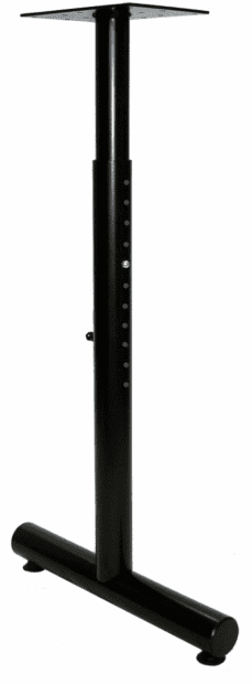 Adjustable Height - Single Column T-Leg | Legs&Bases