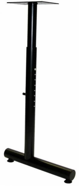 Adjustable Height - Single Column C-Leg | Legs&Bases