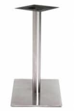 Bar Height - Stainless Steel Square Base