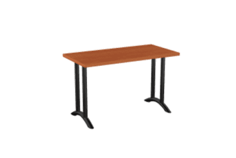 Standard Height - Arched Dual Column Table Leg | Legs&Bases
