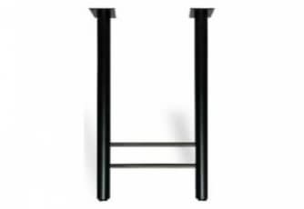 Standard Height - 2" Diameter H-Leg Table Leg