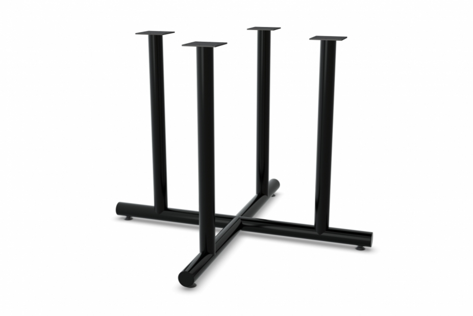 Standard Height - Four Column X-Base Table Base | Legs&Bases