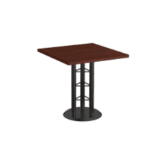 Bar Height - Triangular Base with Floor Plate | Legs&Bases