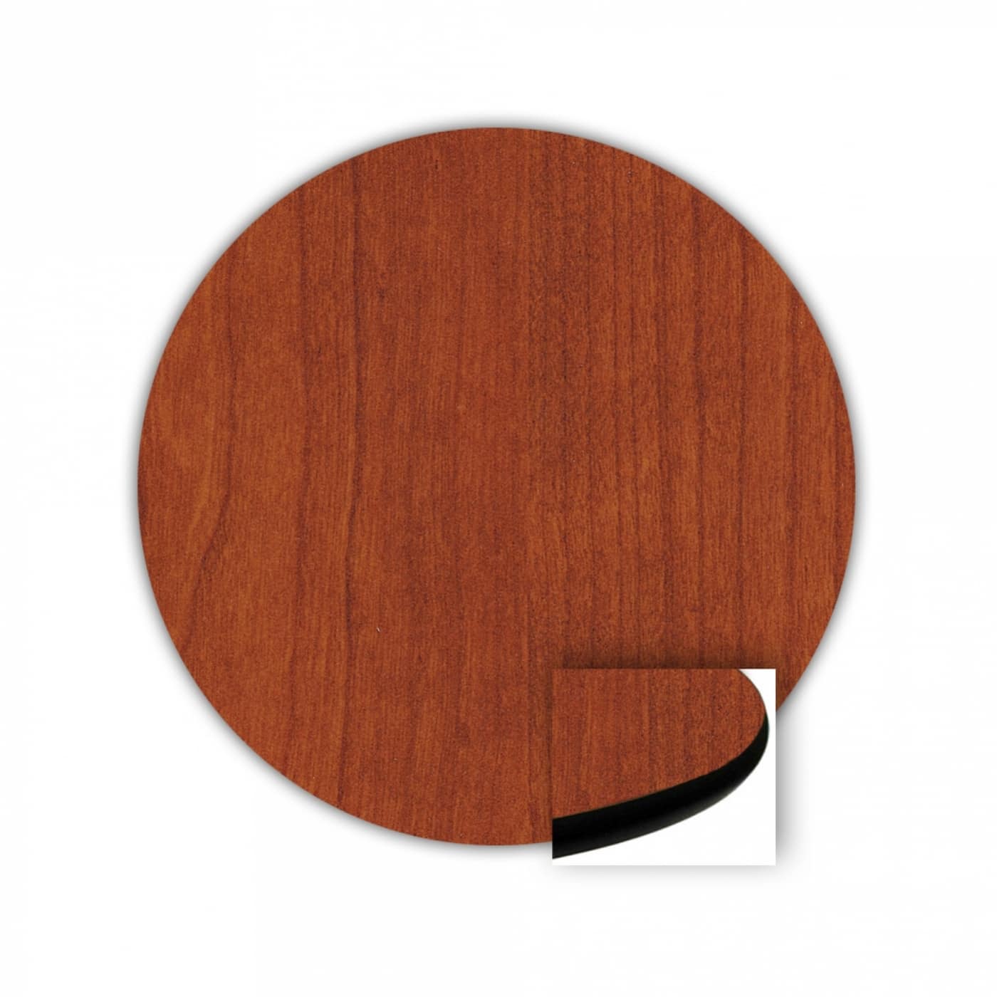42 inch Round Top, Cherry, Rounded Edge | Legs And Bases